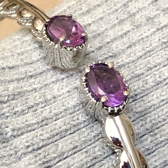 Gemstone Cuff and Studs. - Picture 2 of 3